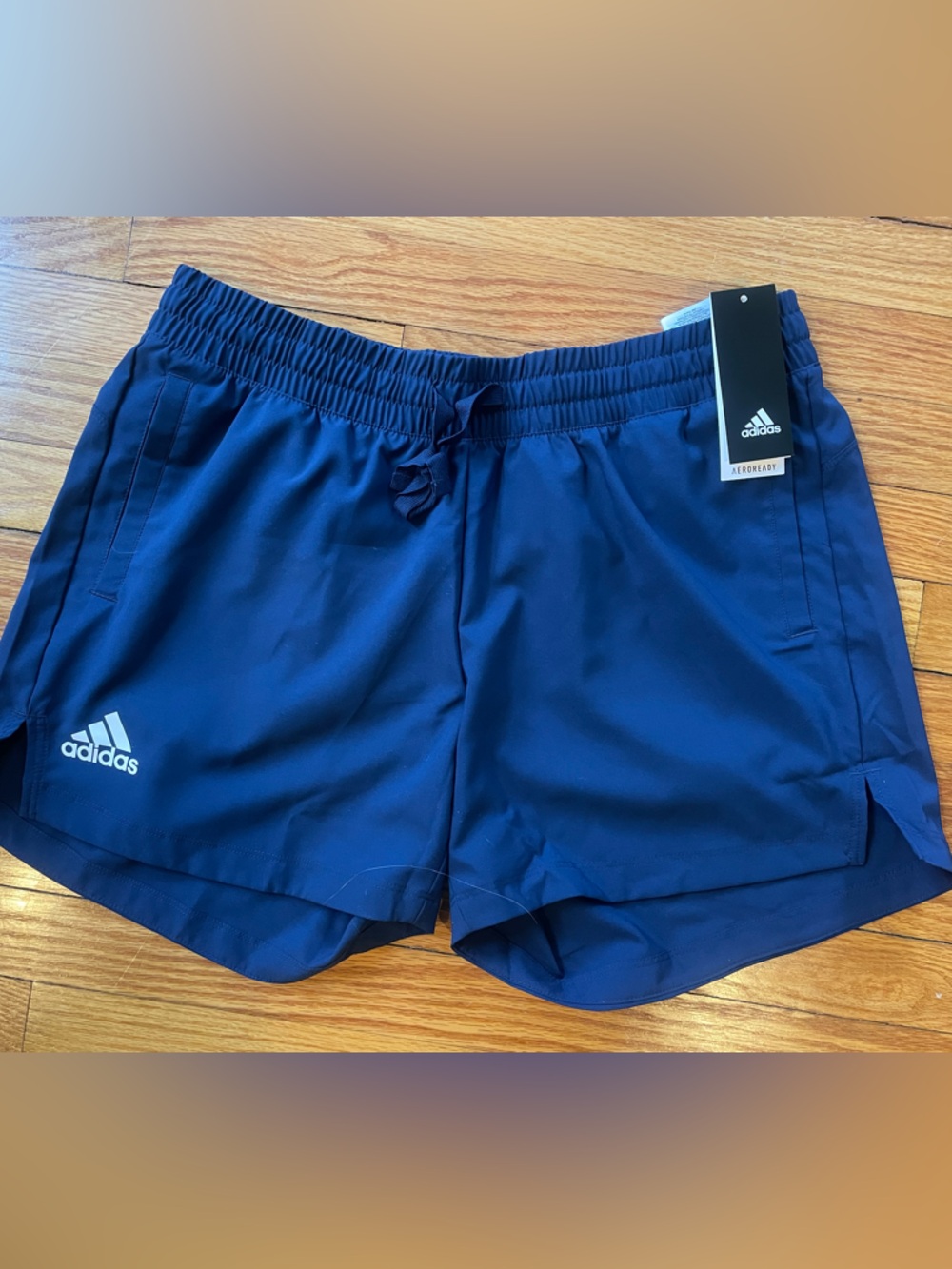 adidas Navy Blue Athletic Training Shorts